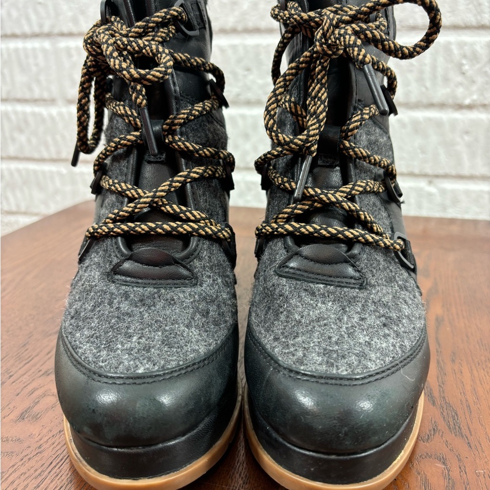Sorel Blake Lace-Up Leather & Felt Hiking Boots 9 - Picture 6 of 10